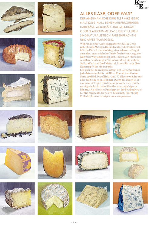 Hotellerie et Gastronomie Mike Geno Cheese art and interview